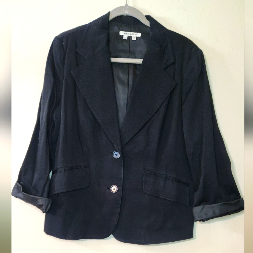 BLACK WOMENS BLAZER